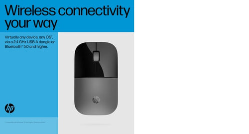 HP Z3700 Dual Silver Mouse HP Z3700 Dual Silver Mouse